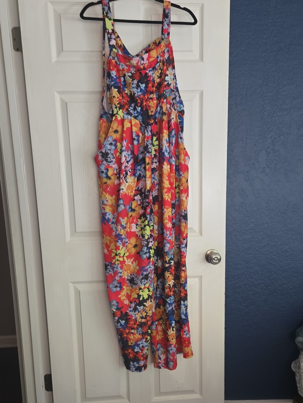 Floral Wide-Leg Jumpsuit in Multicolor